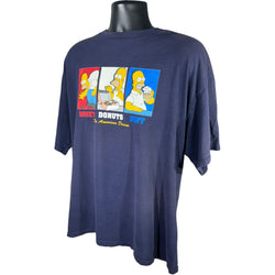 Collection of Vintage The Simpsons "Money. Donuts, Duff" Short Sleeve Tee in a gallery layout