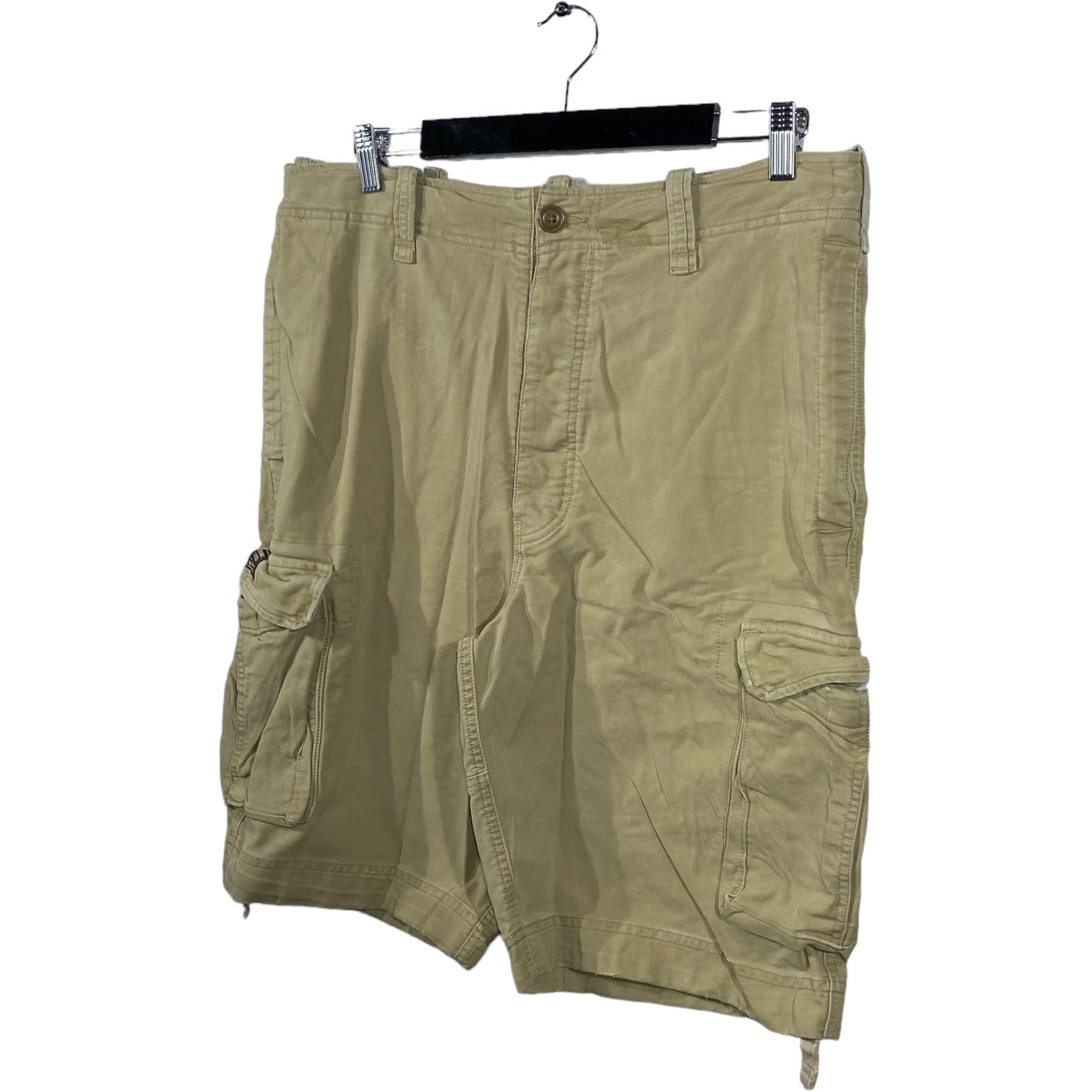 Collection of Abercrombie & Fitch Zip Fly Cargo Shorts in a gallery layout