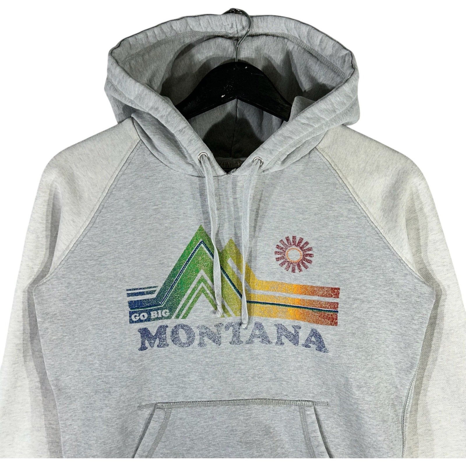 Collection of American Eagle "Go Big" Montana Hoodie in a gallery layout