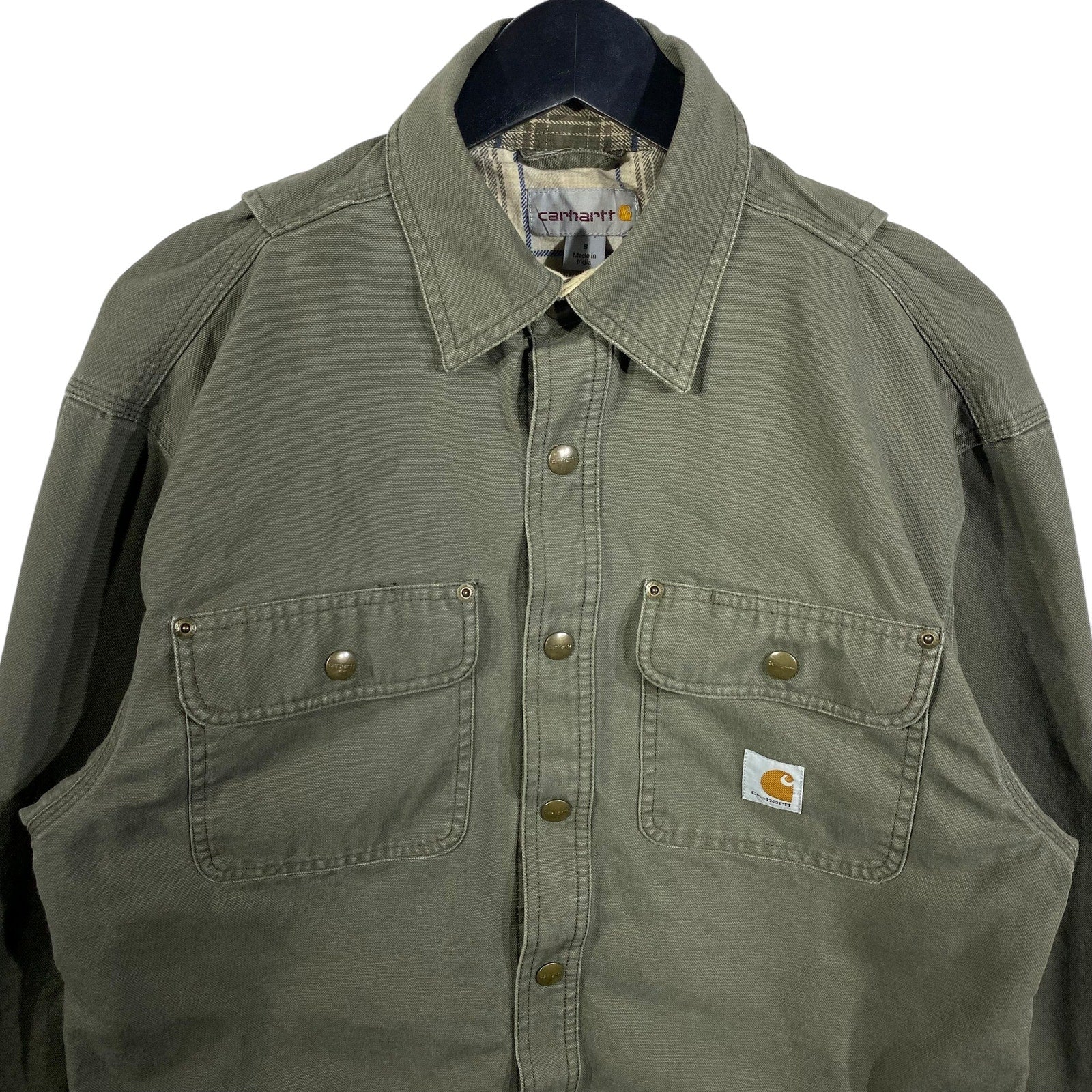 Collection of Carhartt Long Sleeve Button Up in a gallery layout