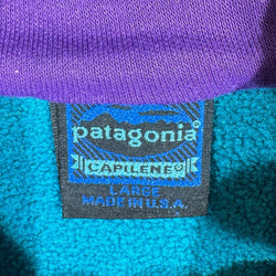 Collection of Vintage Patagonia Capilene 1/4 Zip Pullover Fleece in a gallery layout