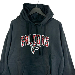 Collection of Zubaz NFL Atlanta Falcons Logo Hoodie in a gallery layout