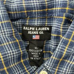 Collection of Ralph Lauren Jeans Co. Plaid Long Sleeve Button Down in a gallery layout