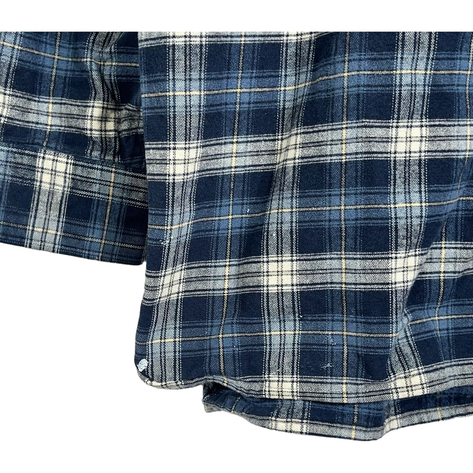 Collection of L.L. Bean Plaid Long Sleeve Flannel in a gallery layout