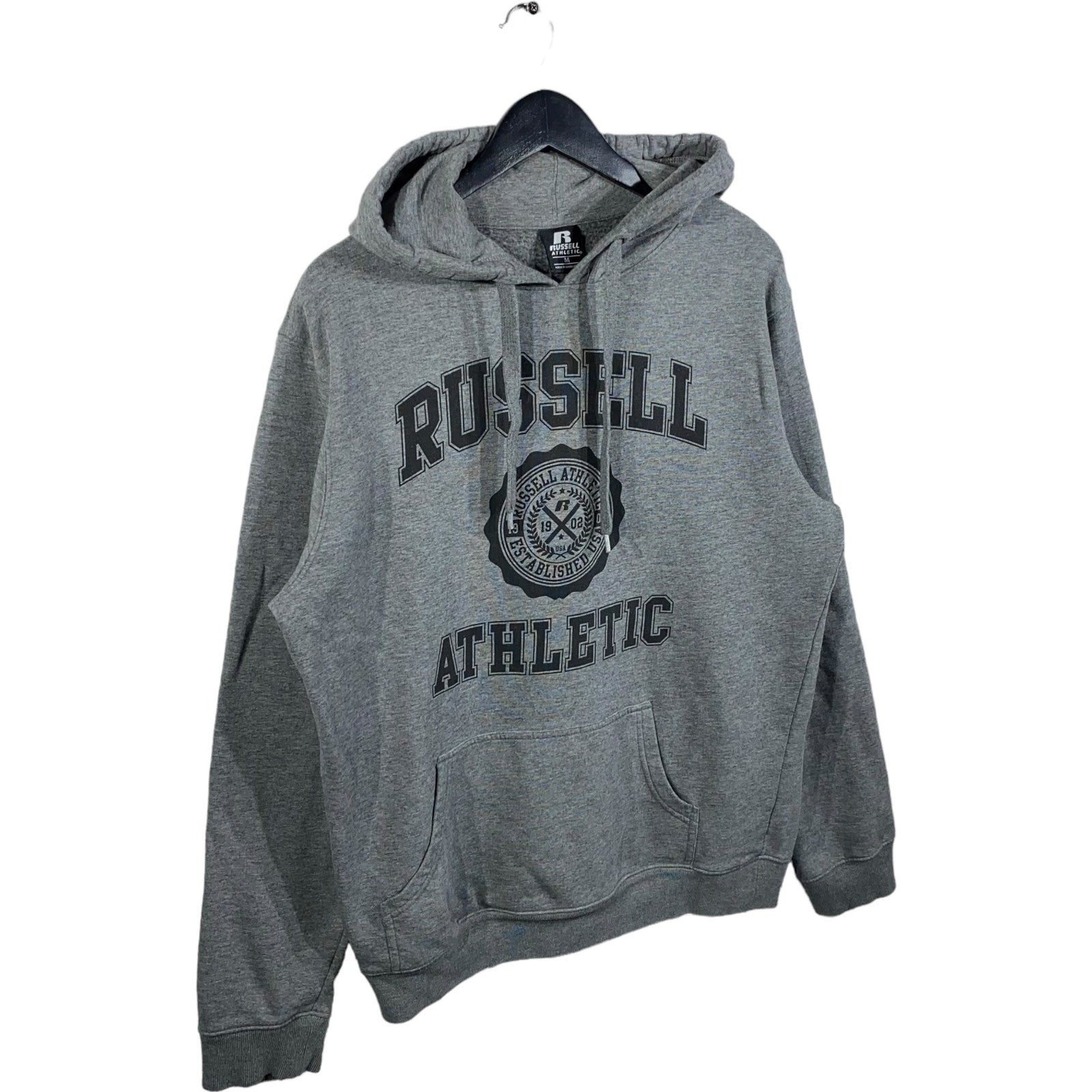 Collection of Russell Athletic Spell Out Hoodie in a gallery layout