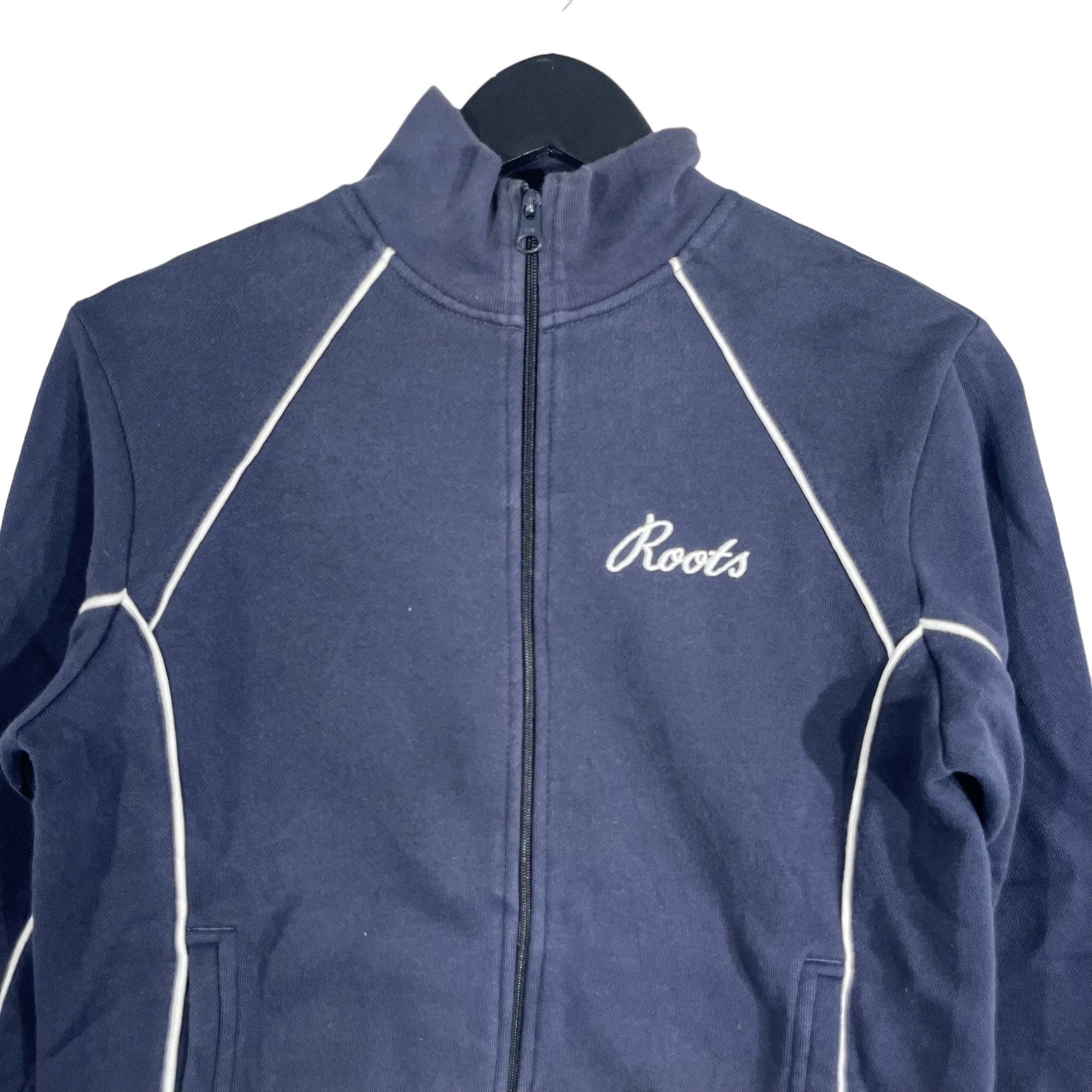 Collection of Roots Full Zip Track Jacket in a gallery layout