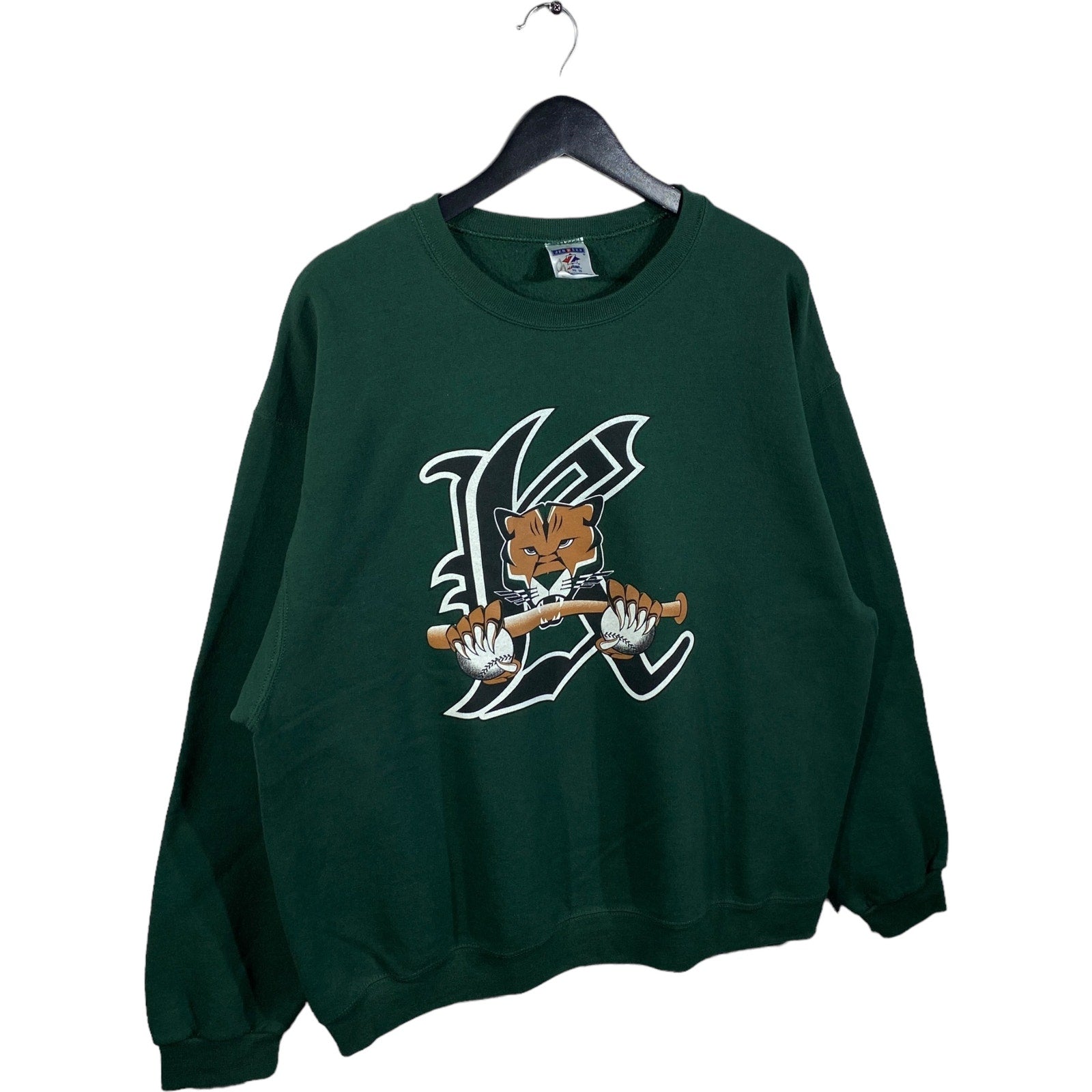 Collection of Tigers Baseball Crewneck in a gallery layout