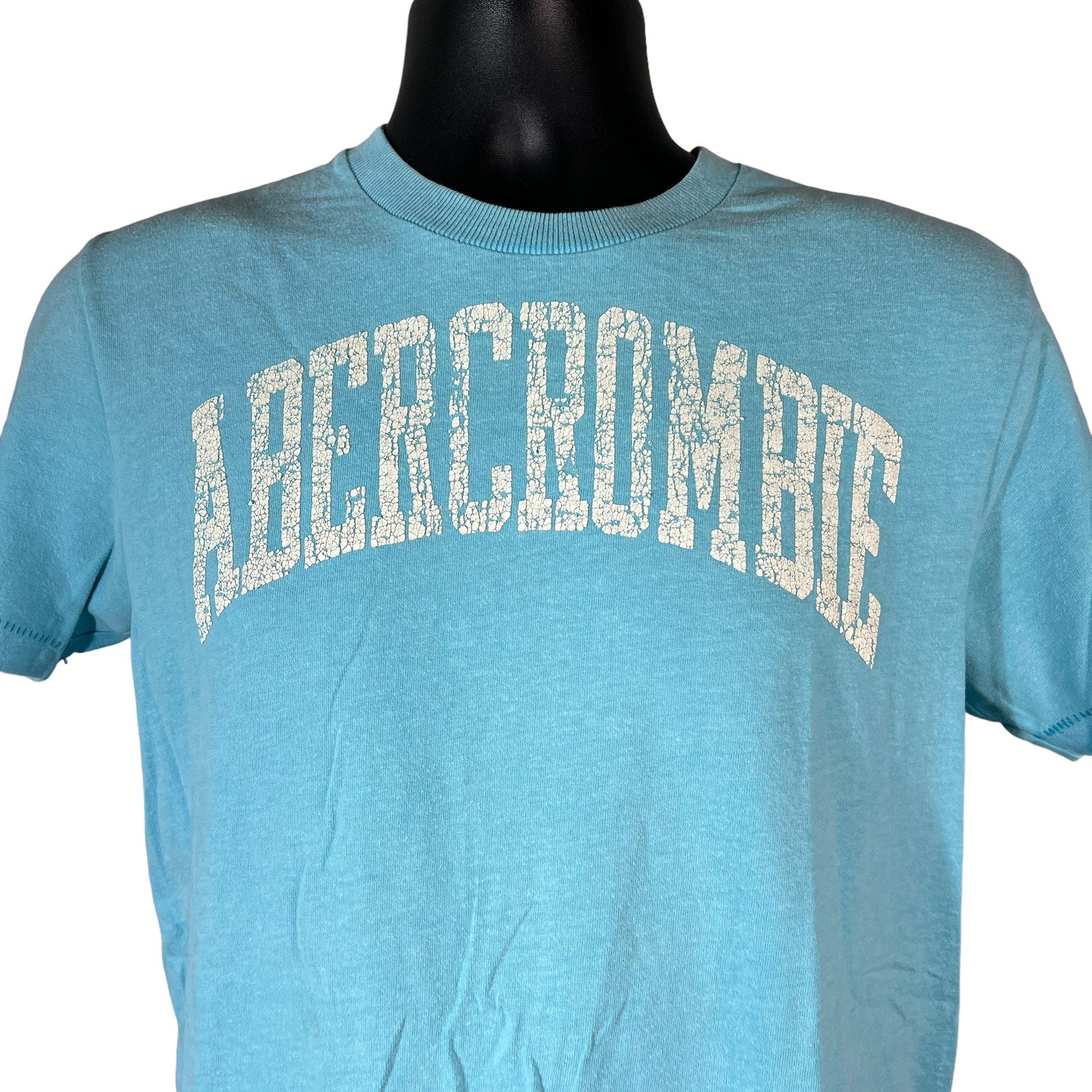 Collection of Abercrombie & Fitch Arch Logo Tee in a gallery layout