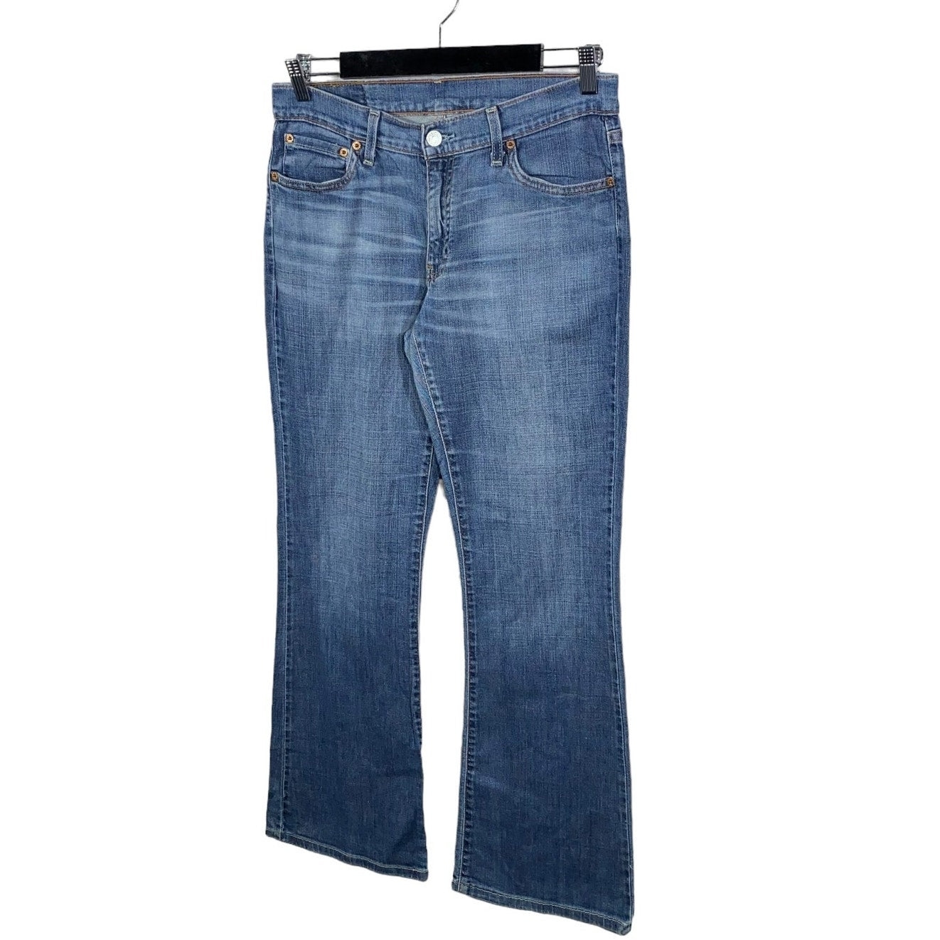 Collection of Women's Levi's Denim Boot Cut Jeans 31x31 in a gallery layout