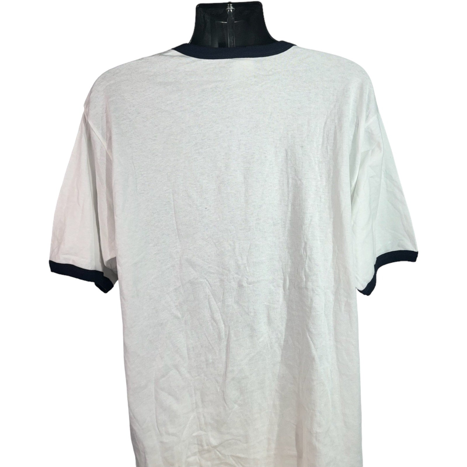 Collection of NWT Champion Mini Spellout Ringer Tee in a gallery layout