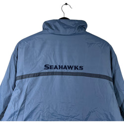 Collection of Seattle Seahawks NFL Windbreaker in a gallery layout