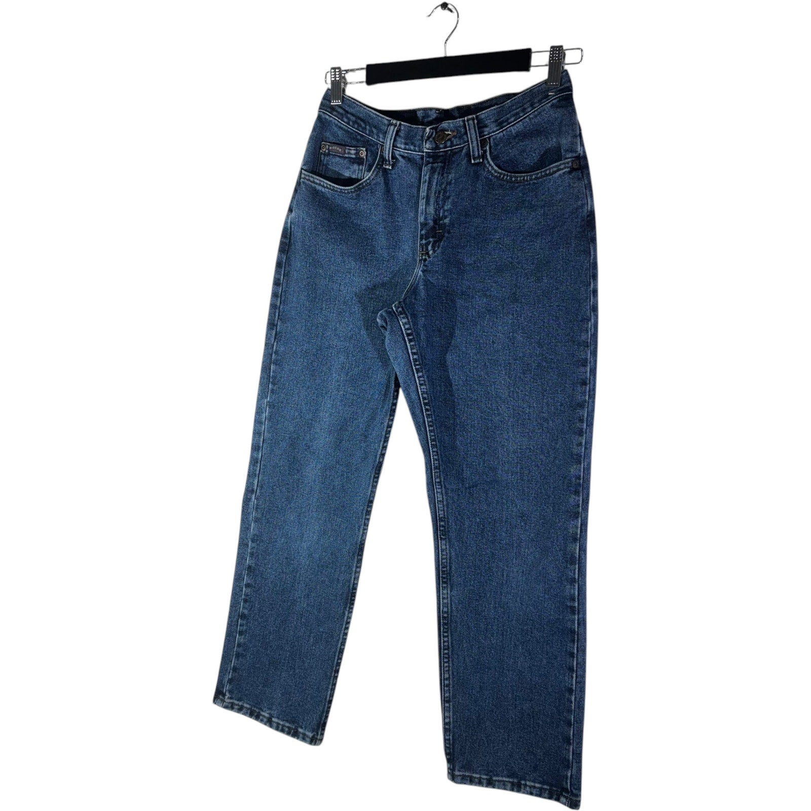 Collection of Vintage Riders Denim Straight Leg Jeans 24x27 in a gallery layout
