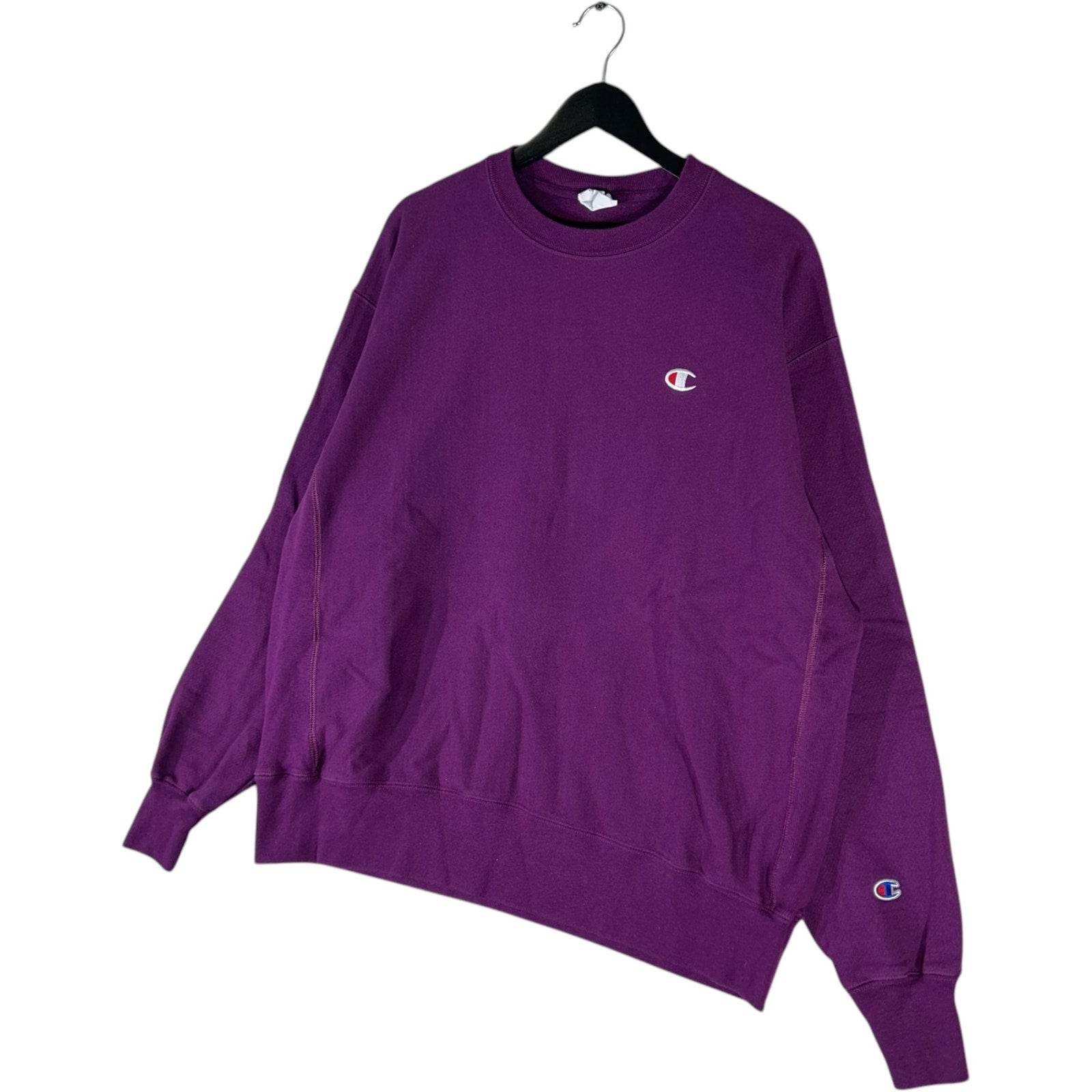 Collection of Champion Reverse Weave Small Logo Crewneck in a gallery layout