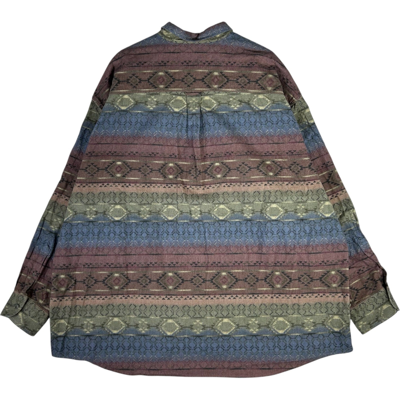 Collection of Cabela's Aztec Print Long Sleeve Button Up in a gallery layout