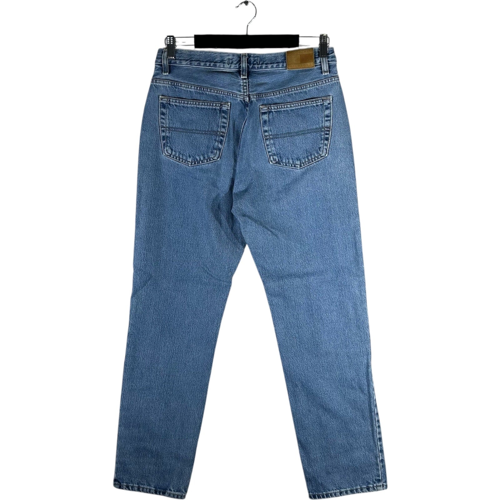 Collection of Tommy Hilfiger Denim Straight Leg Jeans 31x29 in a gallery layout