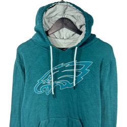 Collection of Philadelphia Eagles NFL Team Apparel Pullover Hoodie in a gallery layout