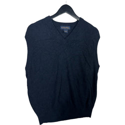 Collection of Brooks Brothers V-Neck Sweater Vest in a gallery layout