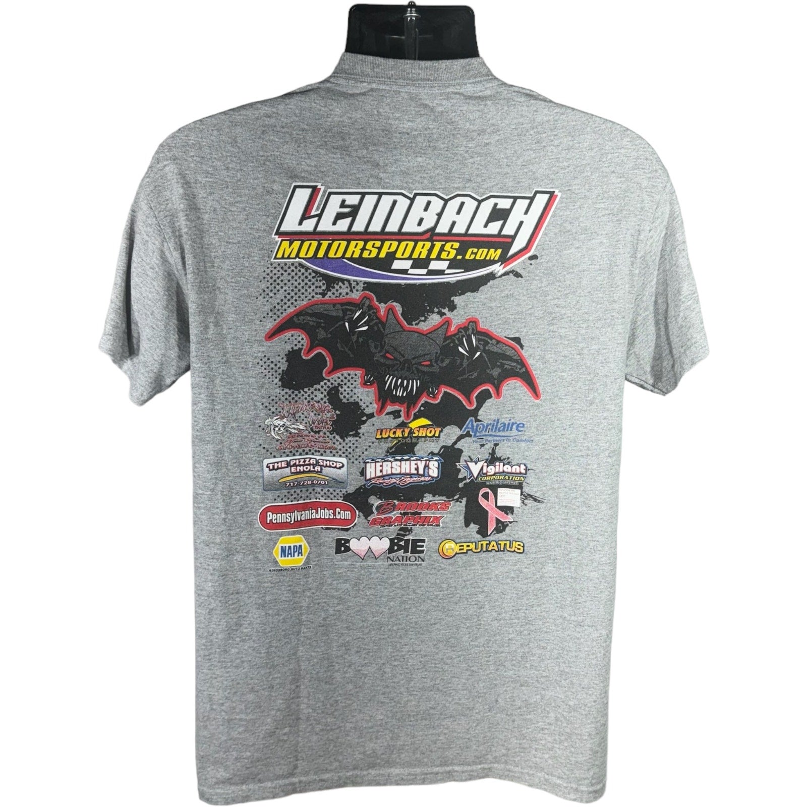 Collection of Randy Stoudt Leinback Motorsports Racing Short Sleeve Tee in a gallery layout