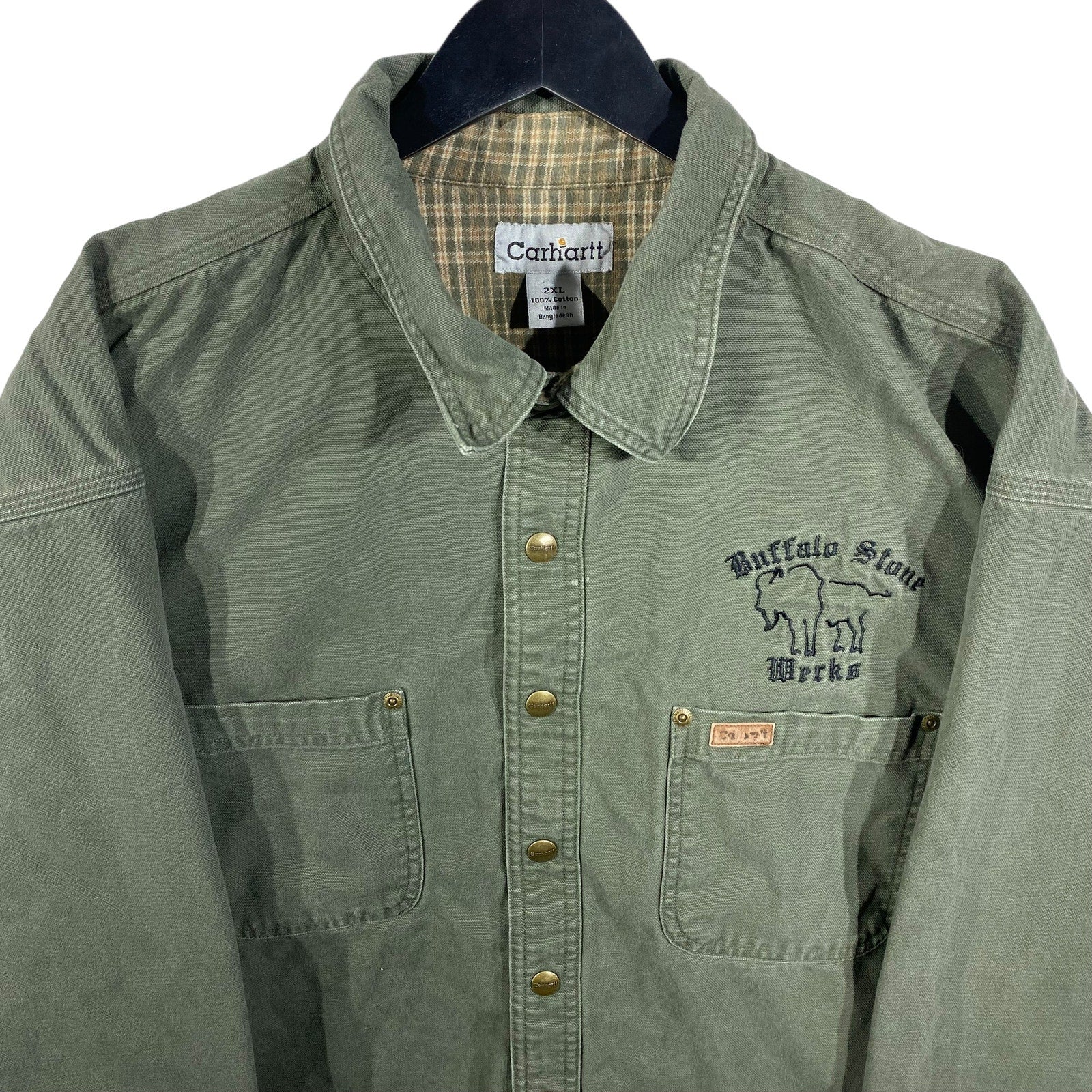 Collection of Carhartt Long Sleeve Button Up in a gallery layout