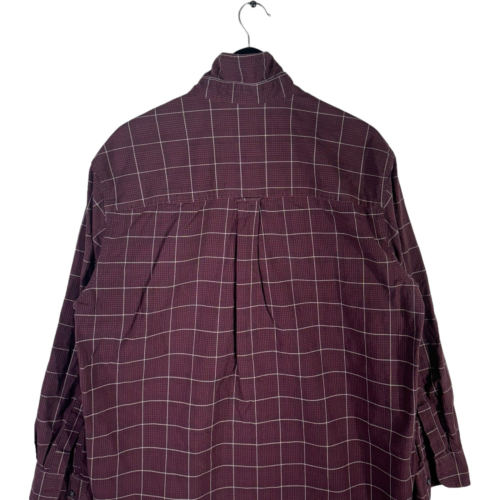 Collection of Chaps Ralph Lauren Checkered Long Sleeve Button Up in a gallery layout