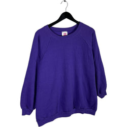 Collection of Women's Blank Pullover Crewneck in a gallery layout