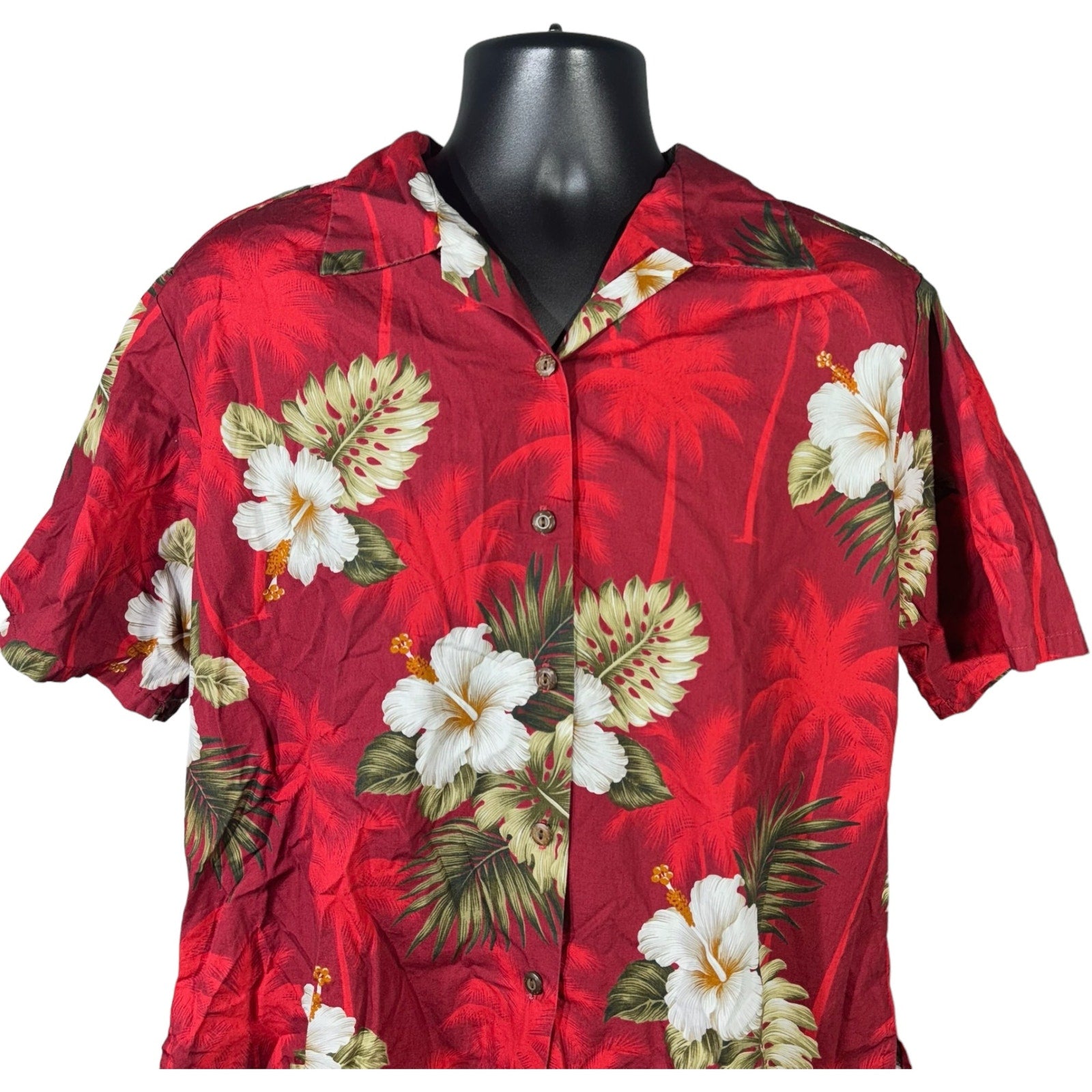 Collection of Vintage Pacific Legend Hawaiian Short Sleeve Button Up in a gallery layout