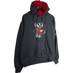 Collection of Campus Heritage University Of Wisconsin "Bucky" Hoodie in a gallery layout