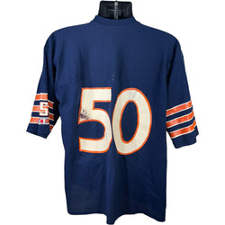 Collection of Vintage Champion NFL Chicago Bears Mike Singletary 50 Jersey in a gallery layout