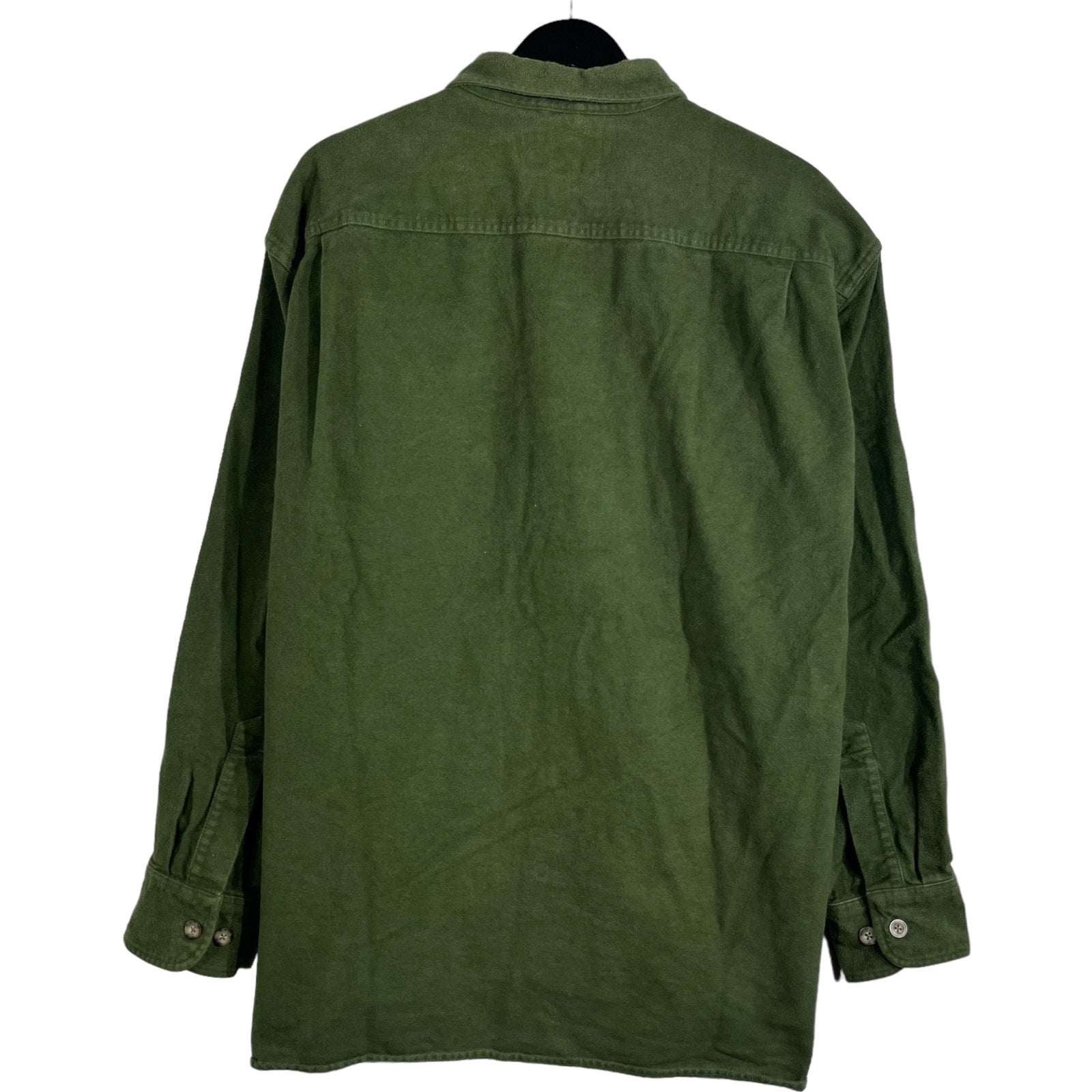 Collection of Cabelas Chamois Long Sleeve Flannel in a gallery layout