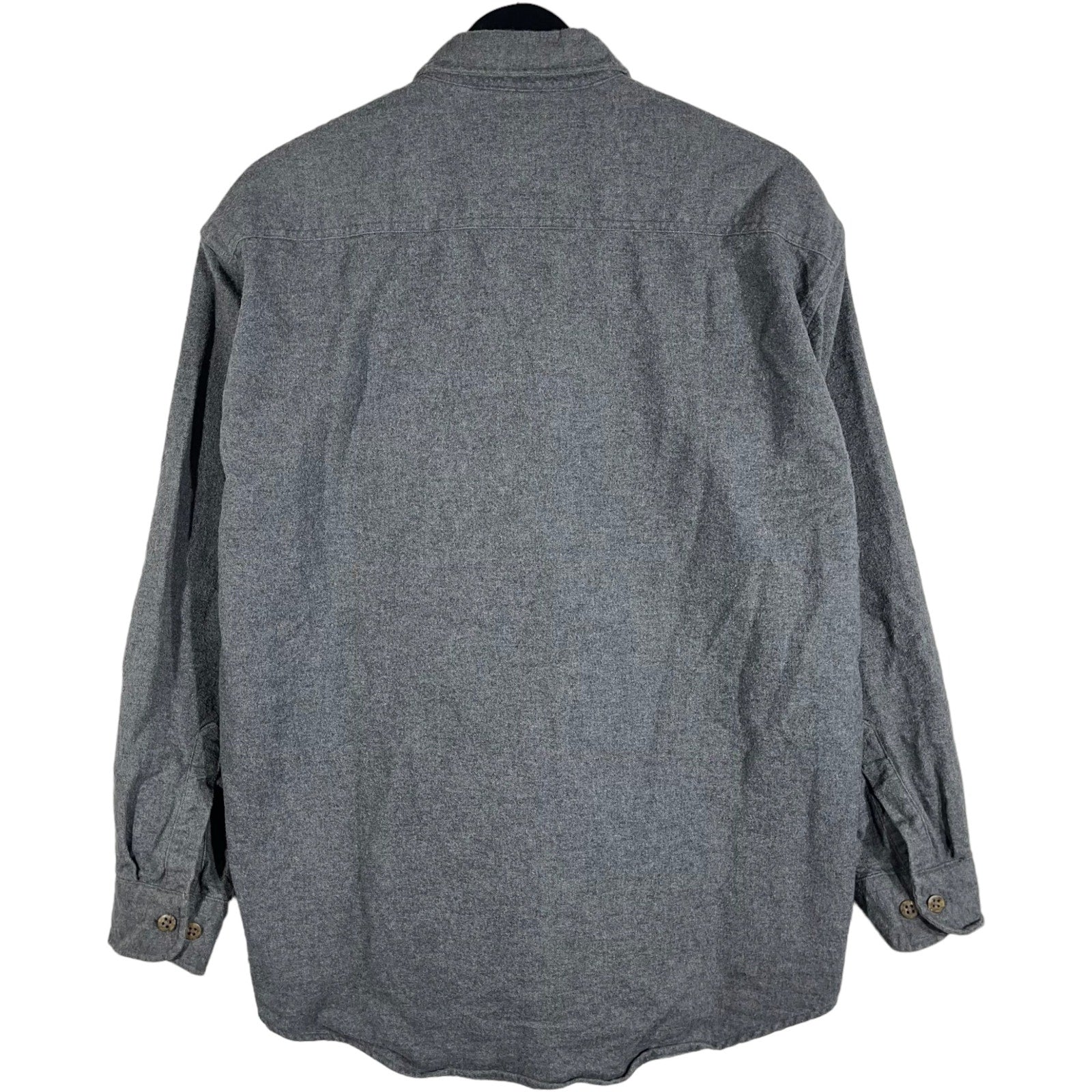 Collection of St. Johns Bay Chamois Long Sleeve Button Down in a gallery layout