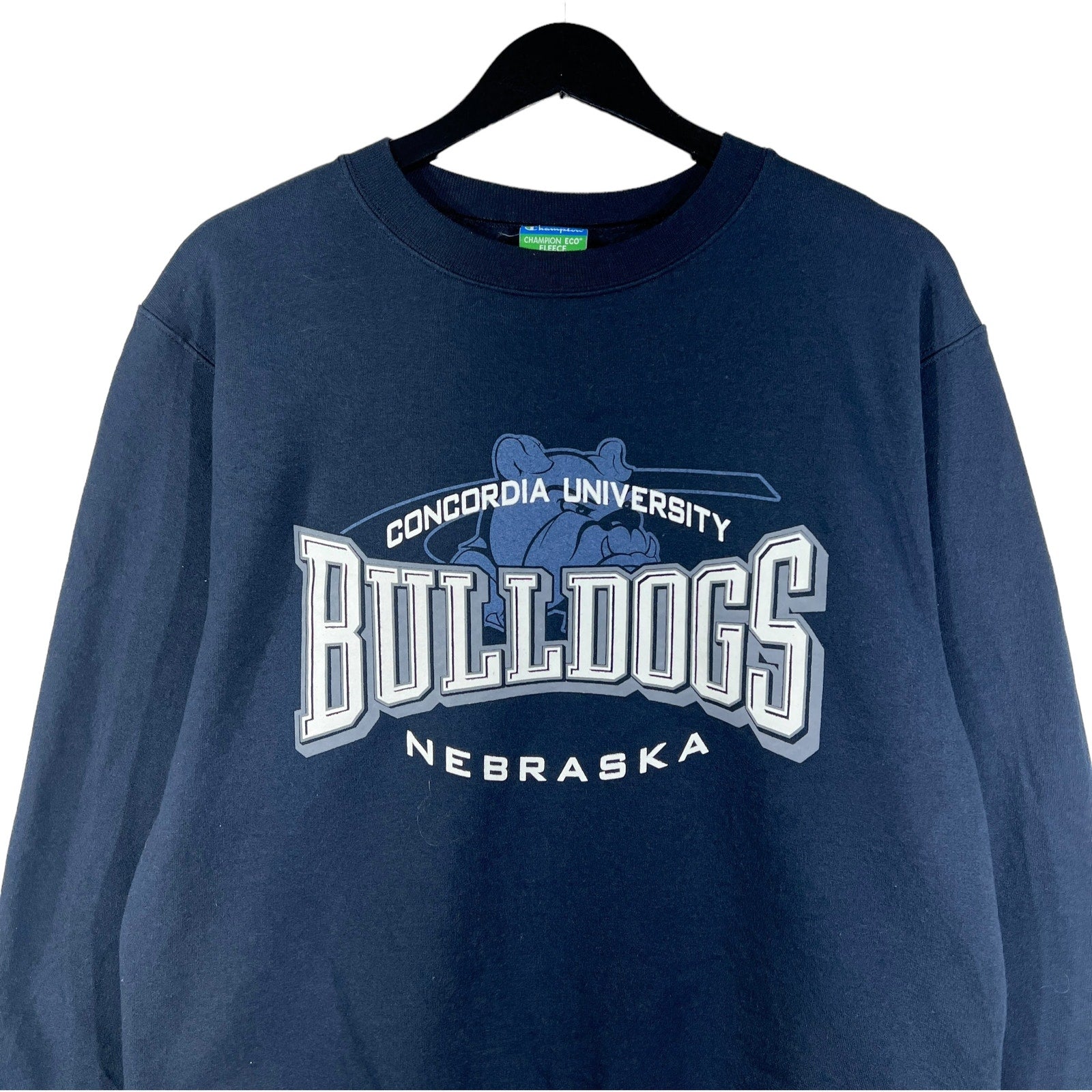 Collection of Champion Concordia University Bulldogs Crewneck in a gallery layout