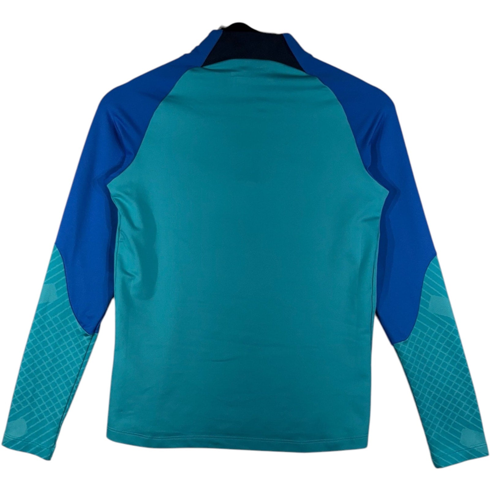 Collection of Nike Dri Fit FC Barcelona 1/4 Zip Pullover in a gallery layout