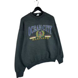 Collection of Vintage Ocean City Maryland Crewneck in a gallery layout