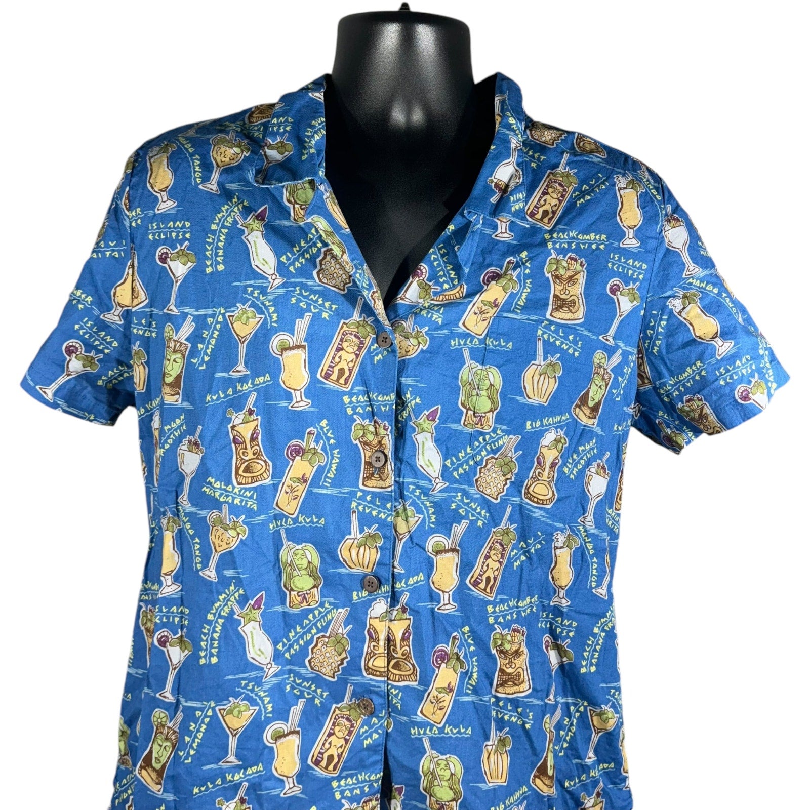 Collection of Joe Kealoha's Hawaiian Drink Short Sleeve Button Up in a gallery layout