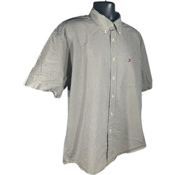 Collection of Tommy Hilfiger Short Sleeve Button Down in a gallery layout