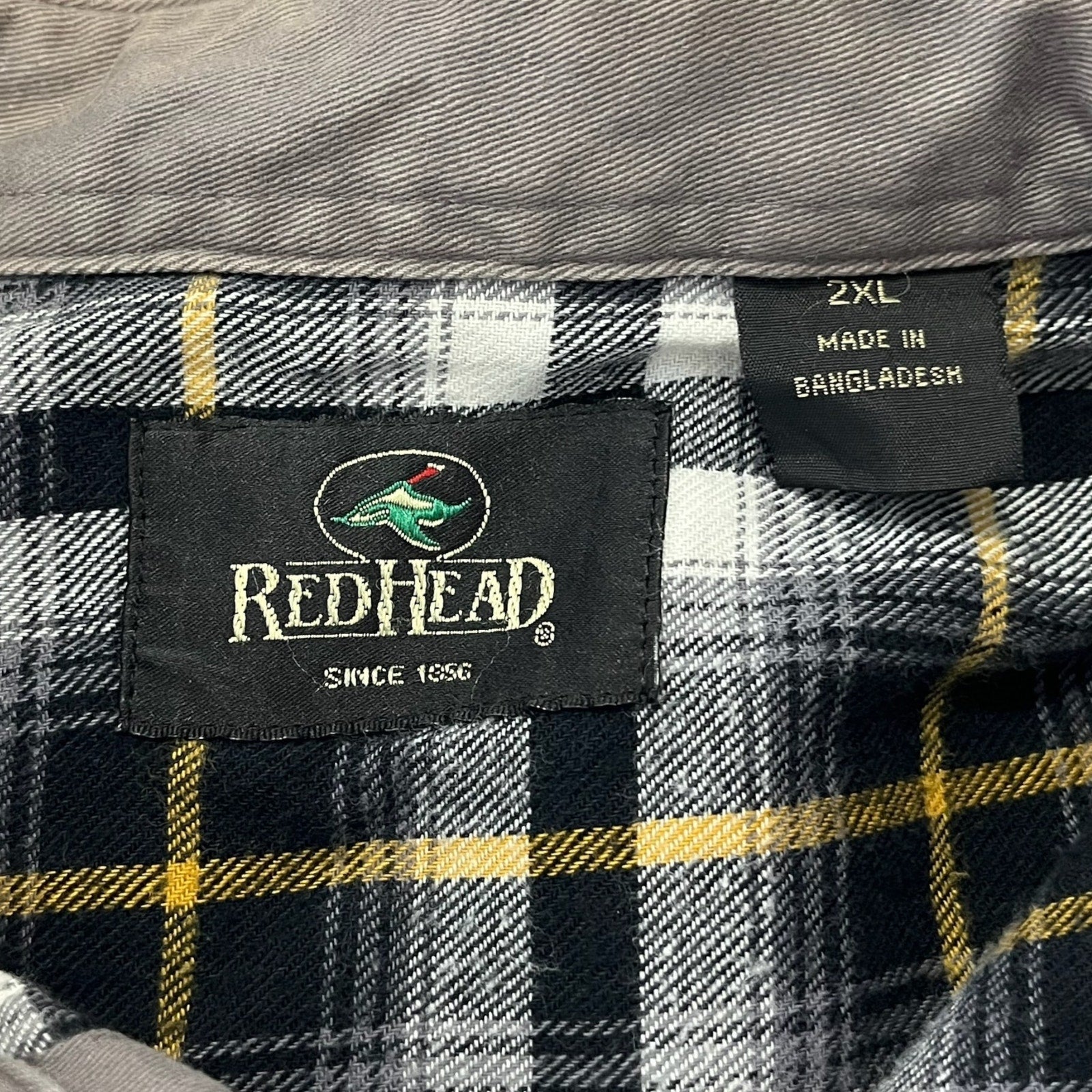 Collection of Red Head Flannel Lined Button Down in a gallery layout