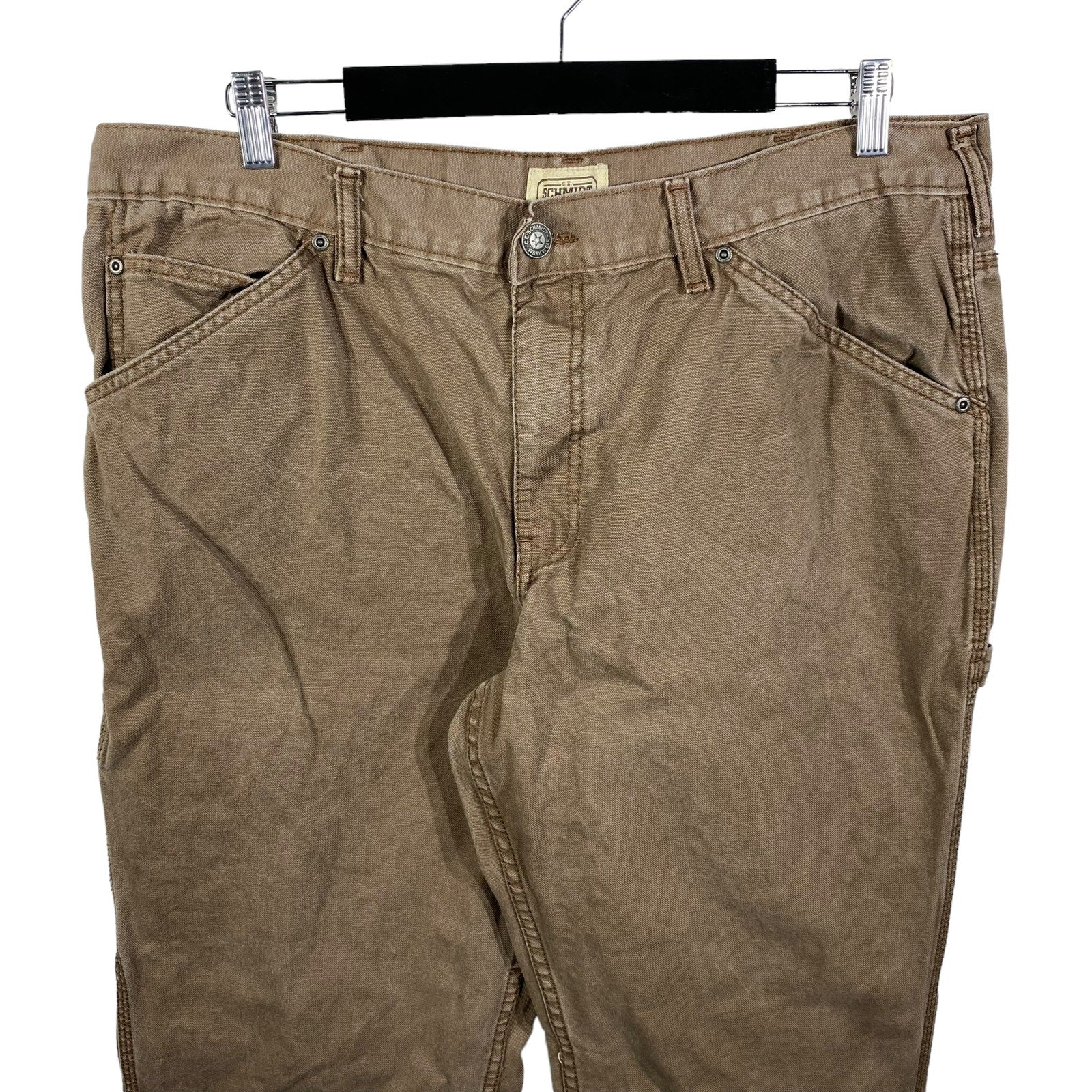 Collection of Schmidt Workwear Carpenter Pants 38 x 30 in a gallery layout