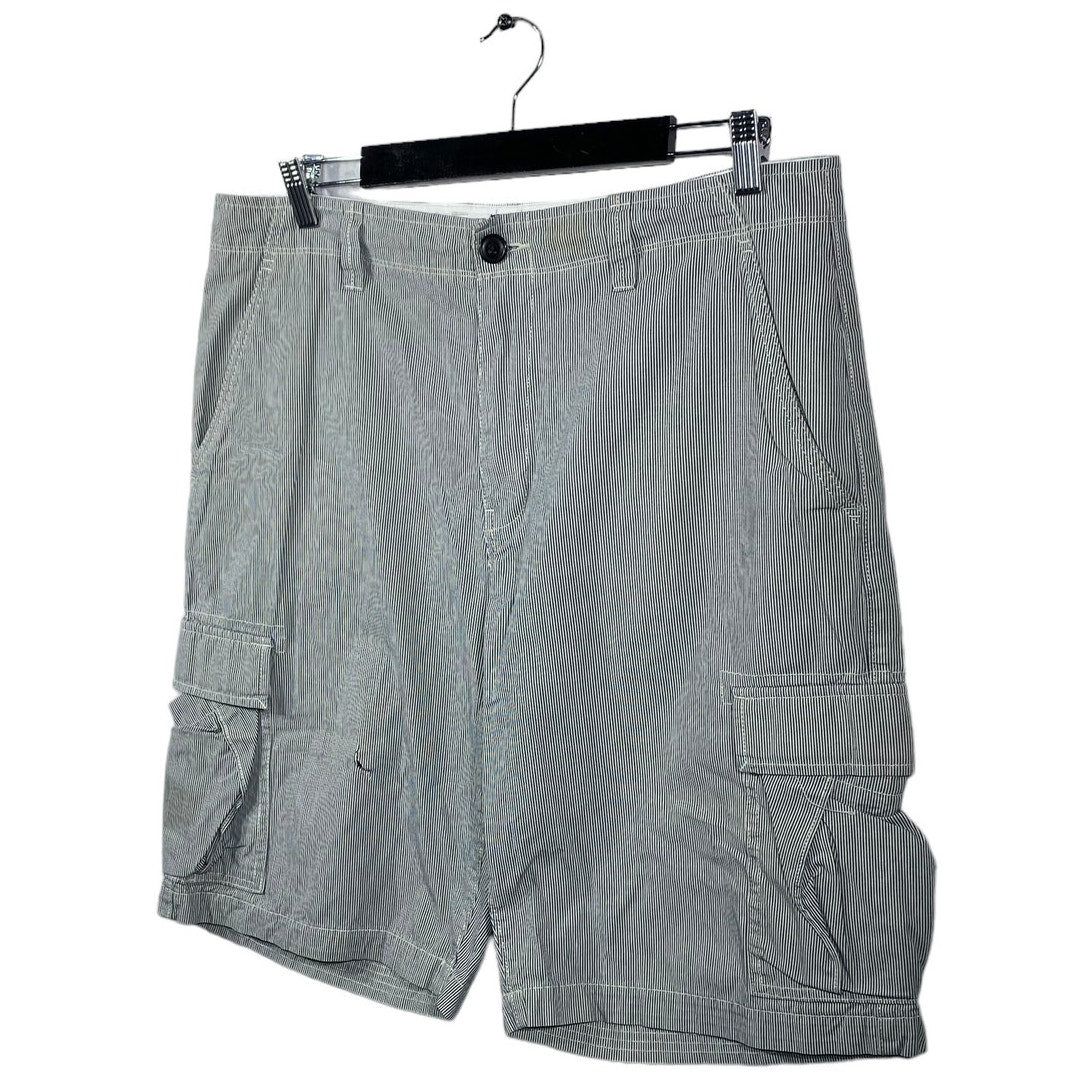 Collection of Gap Striped Cargo Shorts in a gallery layout