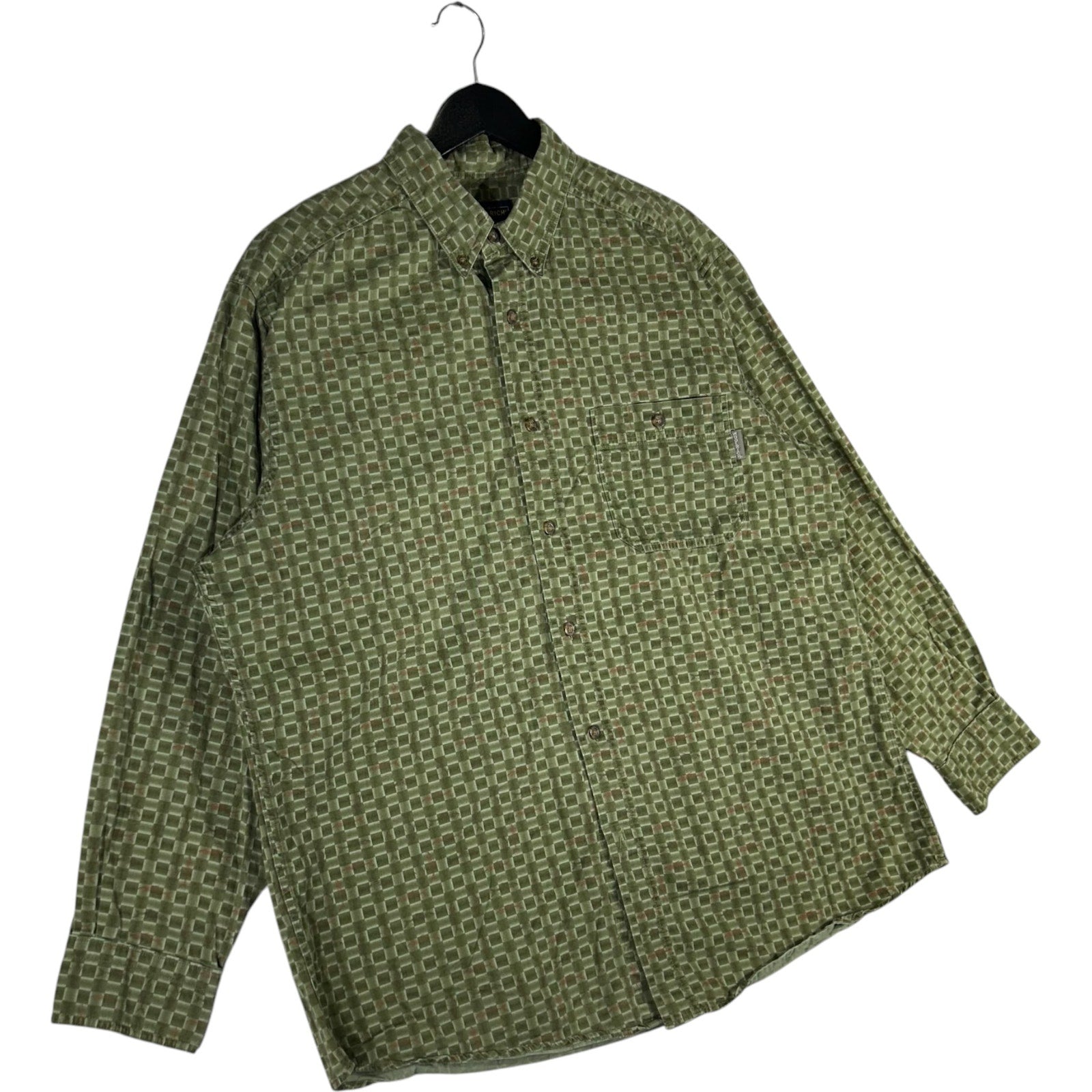 Collection of Woolrich Long Sleeve Button Up in a gallery layout