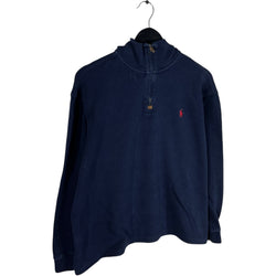 Collection of Vintage Polo Ralph Lauren 1/4 Zip Sweatshirt in a gallery layout