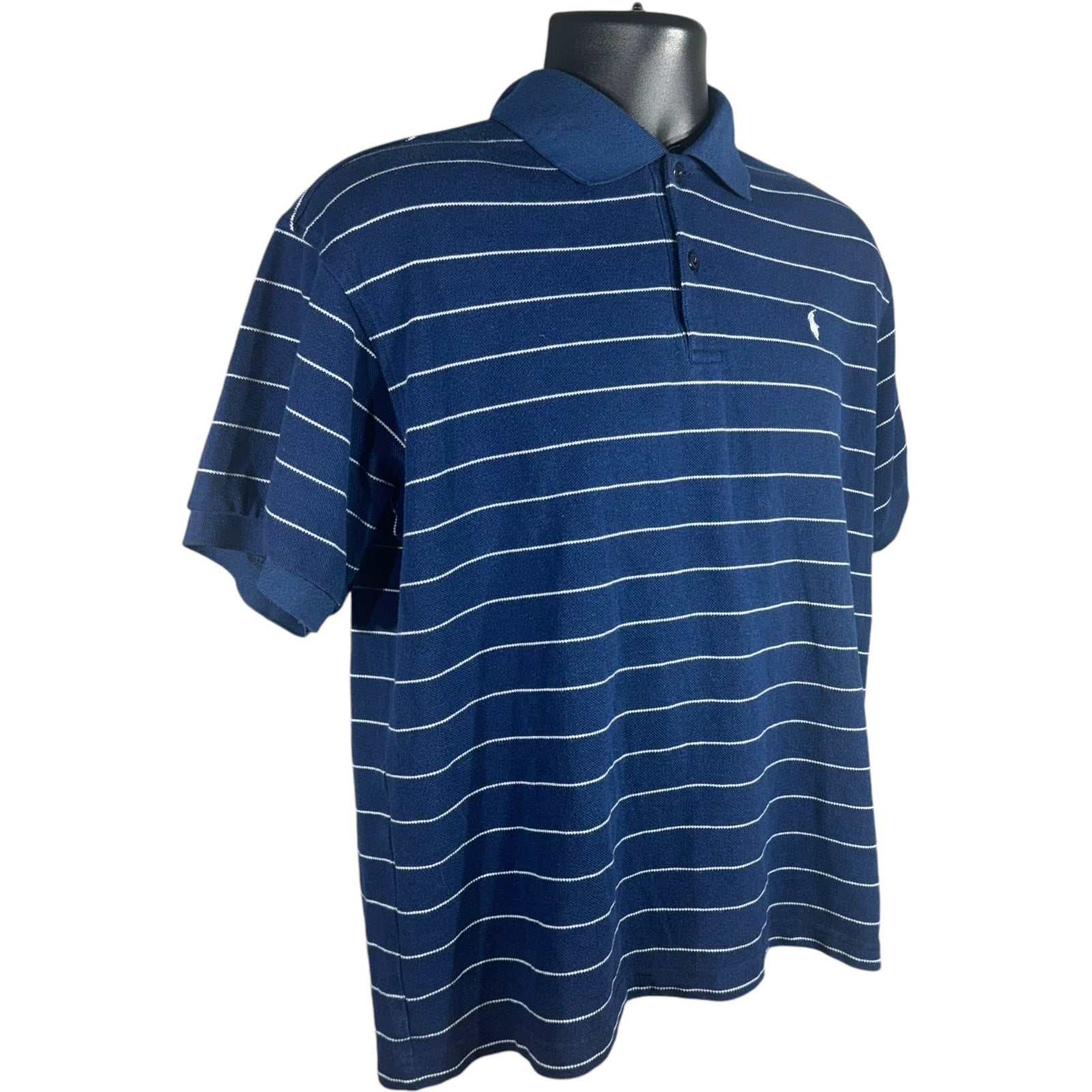 Collection of Polo Ralph Lauren Striped Short Sleeve Polo in a gallery layout