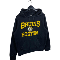 Collection of Boston Bruins Logo NHL Hoodie in a gallery layout