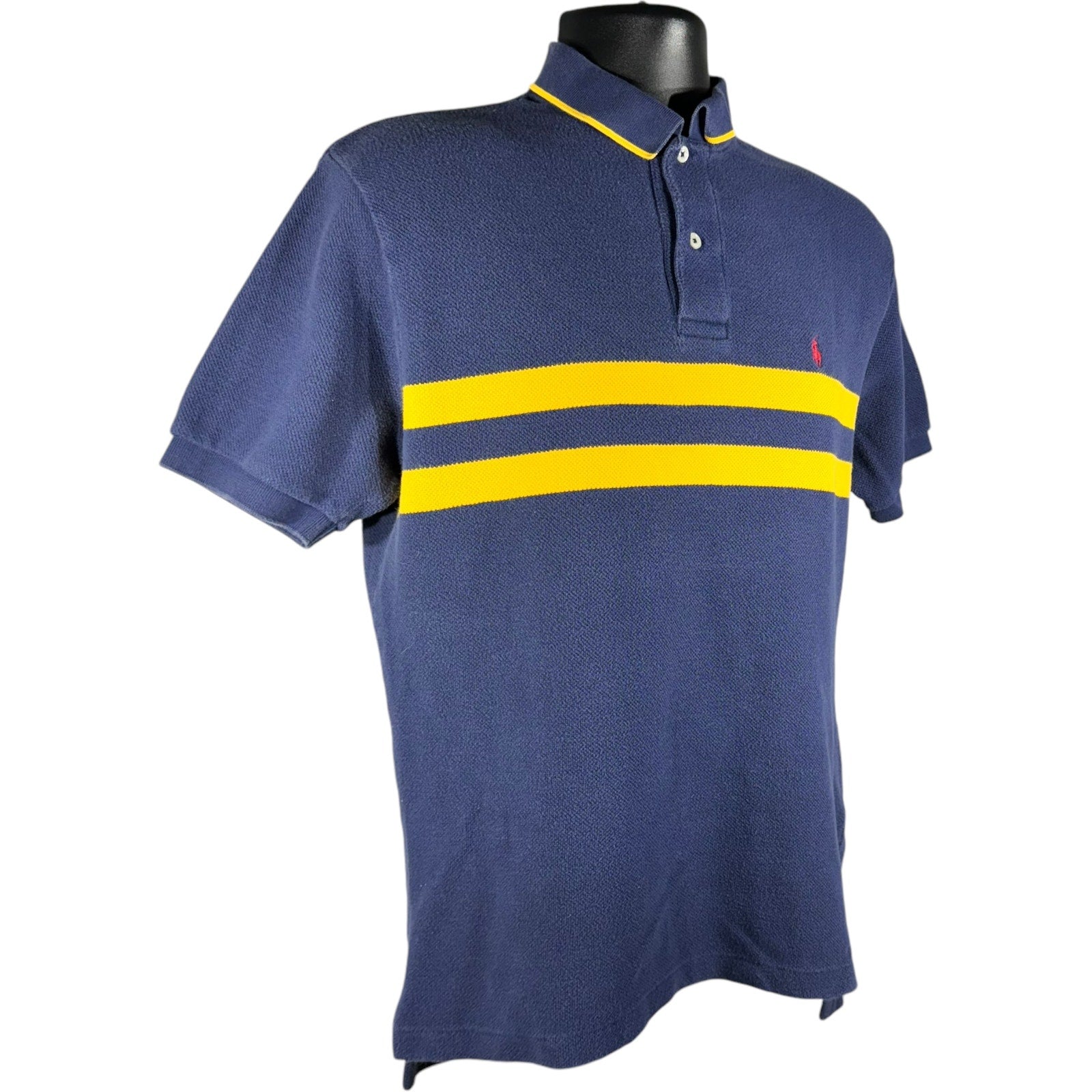 Collection of Polo Ralph Lauren Striped Short Sleeve Polo in a gallery layout