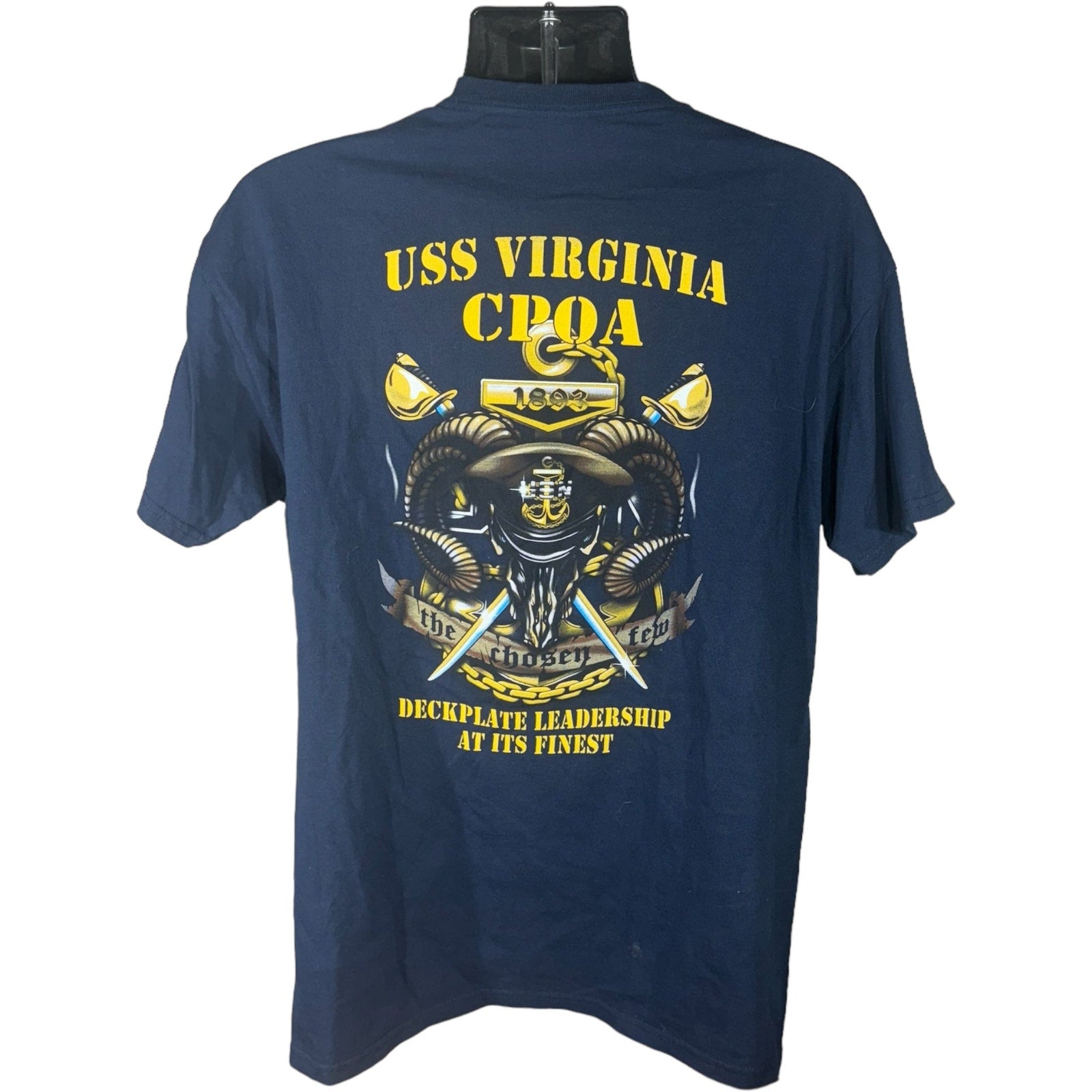 Collection of USS Virginia CPOA Tee in a gallery layout