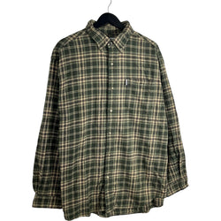 Collection of Carhartt Plaid Long Sleeve Flannel in a gallery layout