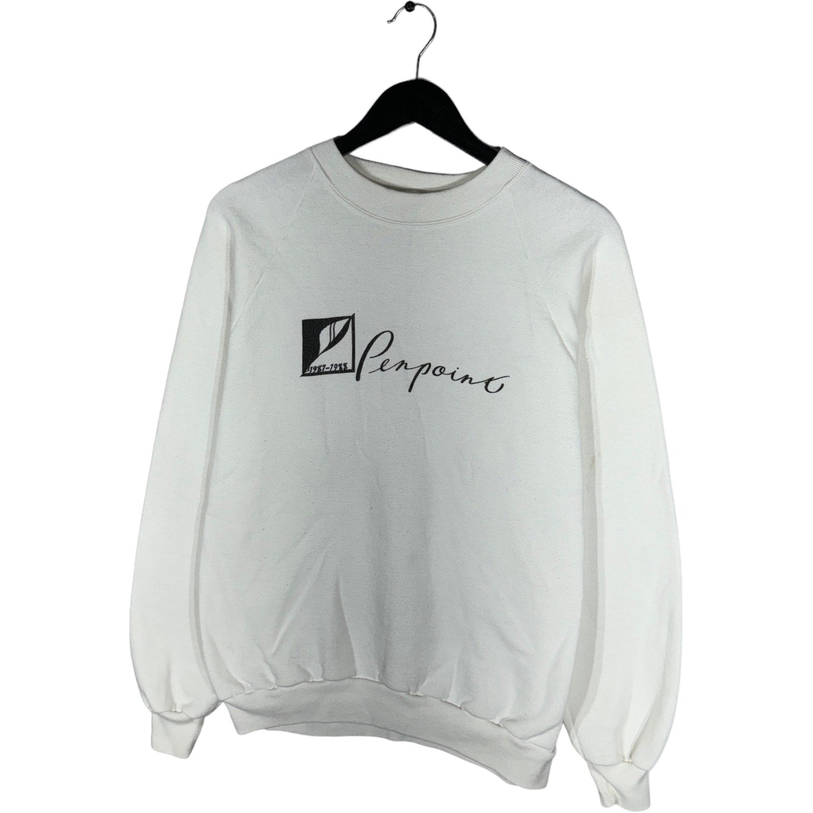 Collection of Vintage Pen Point Spellout Crewneck in a gallery layout