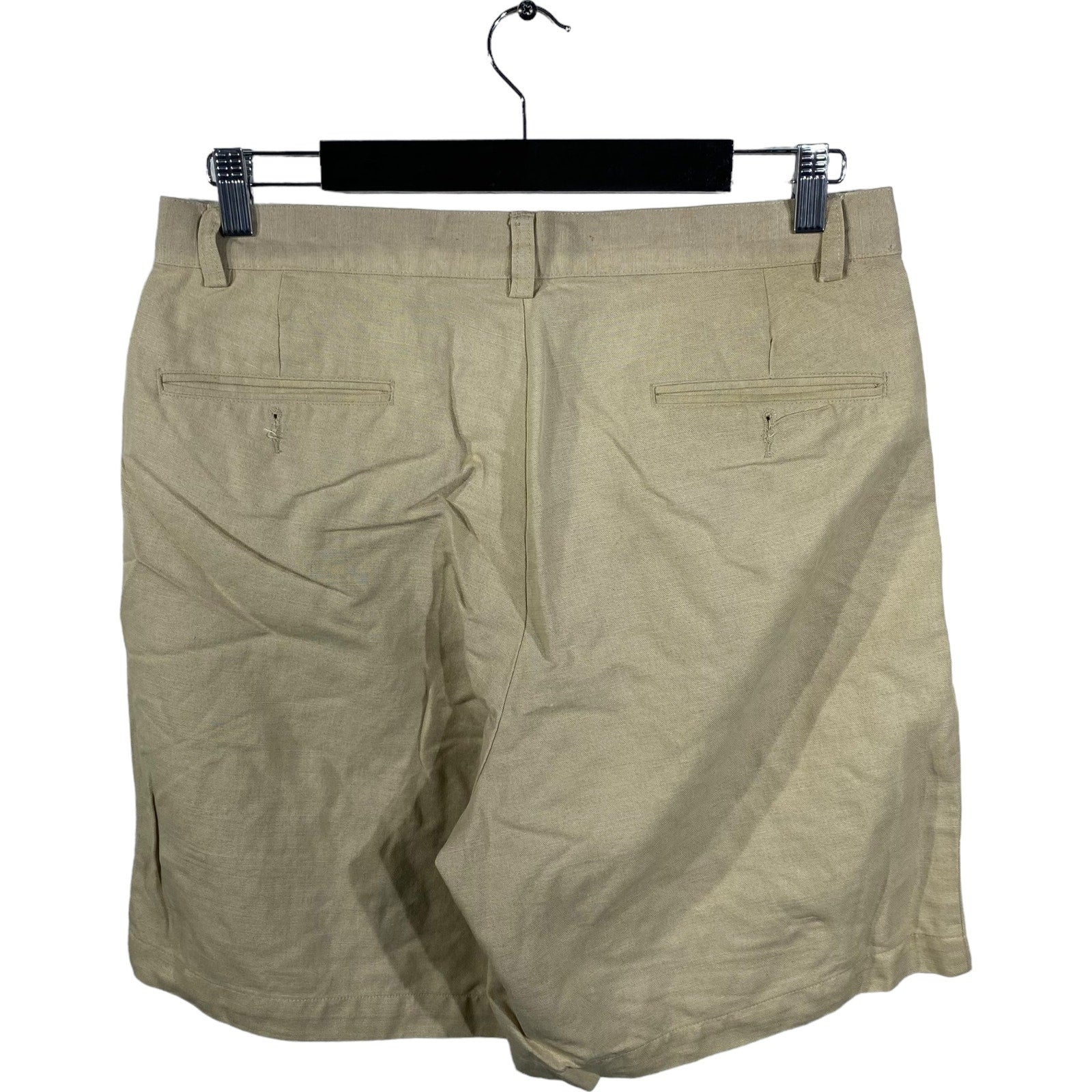 Collection of Polo Ralph Lauren Zip Fly Tan Shorts in a gallery layout