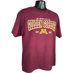 Collection of Minnesota State Golden Gophers Spellout Tee in a gallery layout