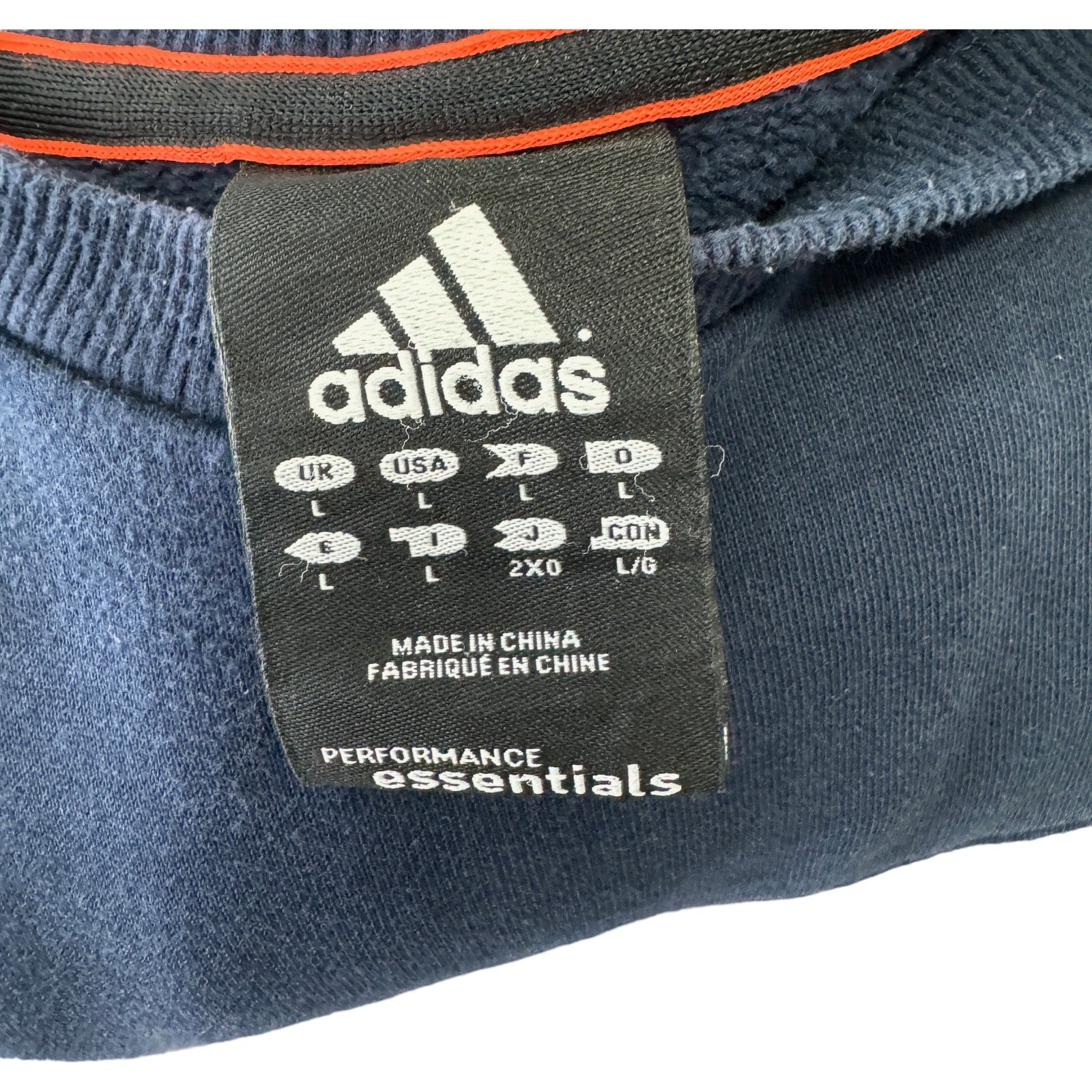 Collection of Adidas Logo Crewneck in a gallery layout
