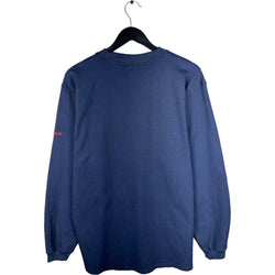 Collection of Reebok NFL NY Giants Center Logo Thermal Crewneck in a gallery layout